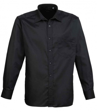 Premier PR200 Long Sleeve Poplin Shirt